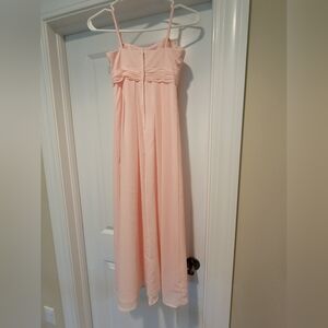 David's Bridal Pink Formal Dress